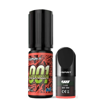 15ML Watermelon  e-liqiid + 1  Open POD（Tax & Shipping included！）