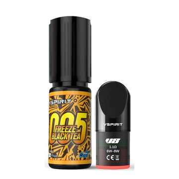 15ML Freeze Blacktea Flavor e-liqiid + 1 Open POD（Tax & Shipping included！）